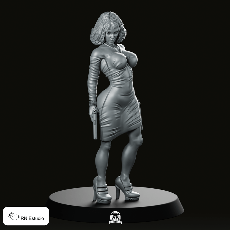 Delia Sin City Miniature - We Print Miniatures