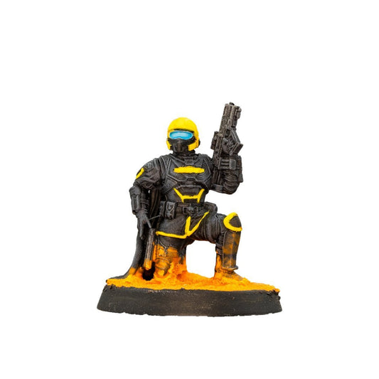 Democracy Trooper Helljumper A4 – Sci-fi Miniature - We Print Miniatures