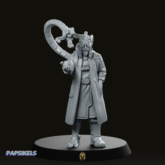 Dr Scorpion – Sci-Fi Miniature for Necromunda, Starfinder and Tabletop Games - We Print Miniatures