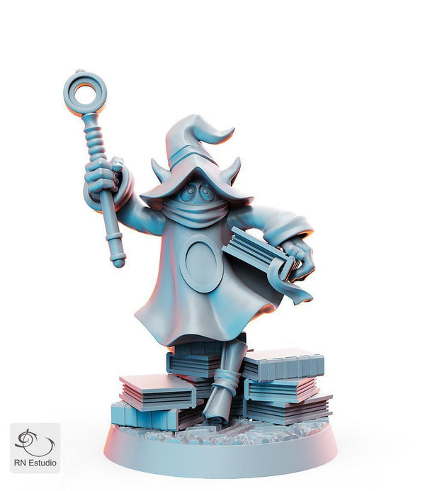 Enchanted Prodigy – Star Player Trollo Fantasy Miniature – A Spellcaster Ready for Adventure - We Print Miniatures