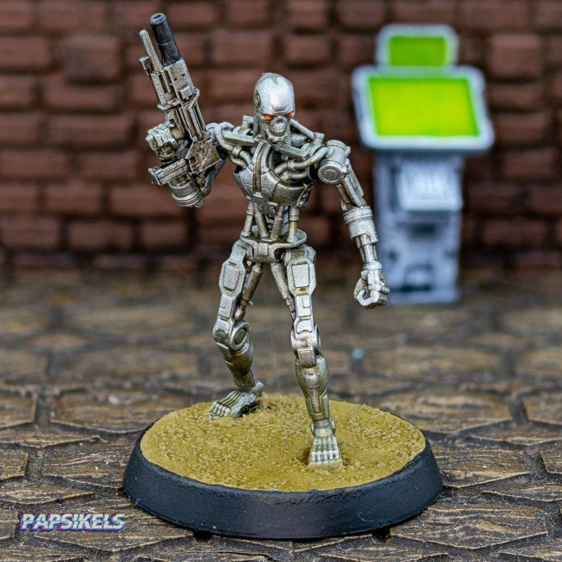 Exterminator E 800 G – Sci-Fi Miniature for Tabletop Wargames - We Print Miniatures