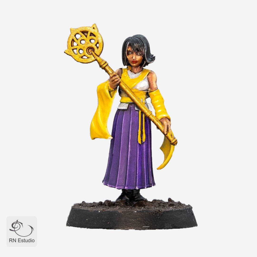 Fantasy Sorceress Lioona – A Graceful Mage Miniature for Tabletop RPGs - We Print Miniatures
