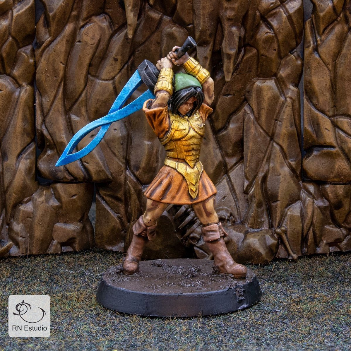 Fierce Deity Link – Fantasy JRPG Miniature for Dungeons and Dragons and Tabletop RPGs - We Print Miniatures