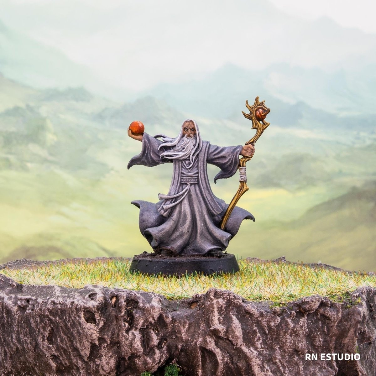 Gormund Dark Wizard – A Master of Shadow and Sorcery - We Print Miniatures