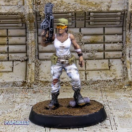Grace Barrejo – Sci-Fi Miniature for Necromunda, Starfinder and Tabletop Games - We Print Miniatures