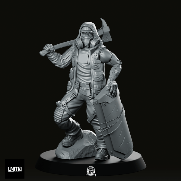 Greg Smasher Chomsky 01 Miniature - We Print Miniatures
