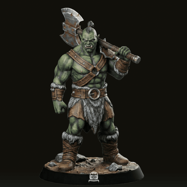 Grum Skullrender The Emberbound Oath - We Print Miniatures