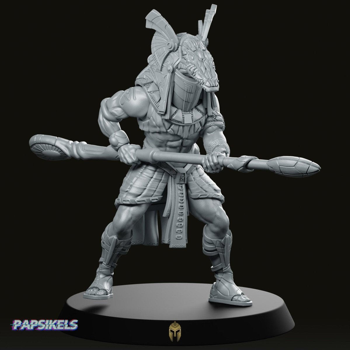 Guldoran Entrance Warrior C – The Forgotten Guardian Returns - We Print Miniatures