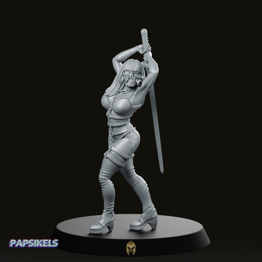 Haleena Perez, Death Stripper – Lethal Sci-Fi Miniature for Tabletop Wargames - We Print Miniatures