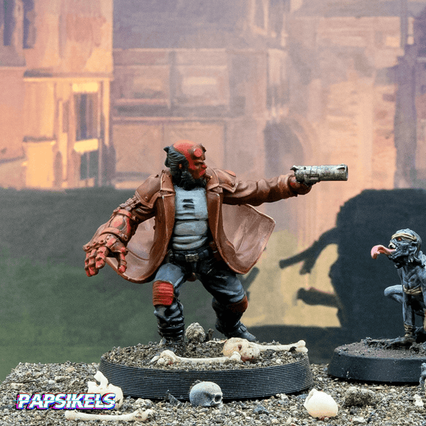 Half-Human Deamon Miniature – A Supernatural Warrior for Sci-Fi &amp; Fantasy Battles - We Print Miniatures