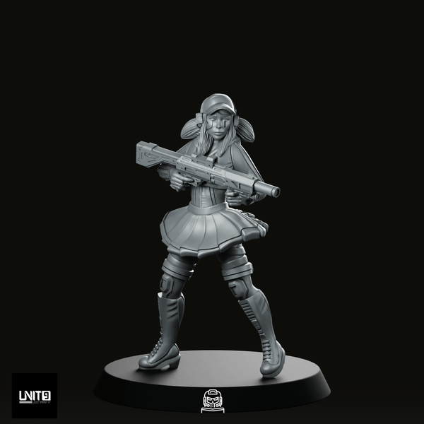 Hana Siren Mitsu Miniature - We Print Miniatures