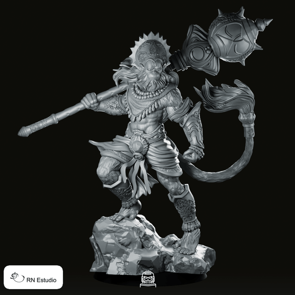 Hanuman Miniature - We Print Miniatures