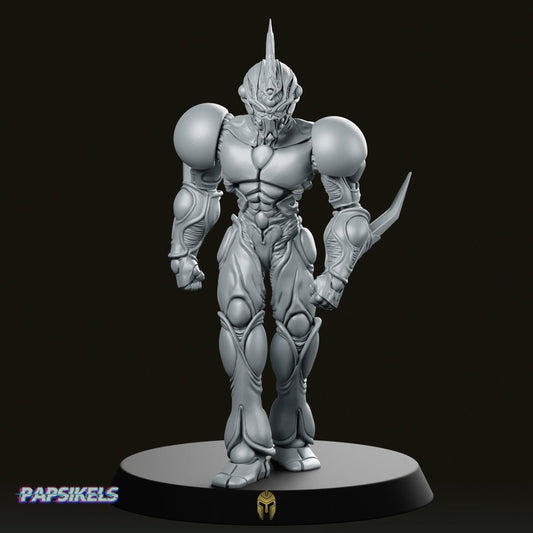 Hero Bio Techno Man 2 E – Sci-Fi Miniature for Necromunda, Starfinder and Tabletop Games - We Print Miniatures