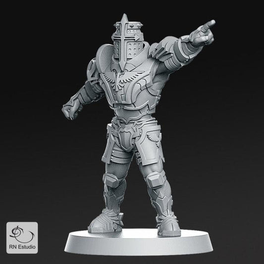 Human Blitzer 2 Miniature Fantasy Football - We Print Miniatures
