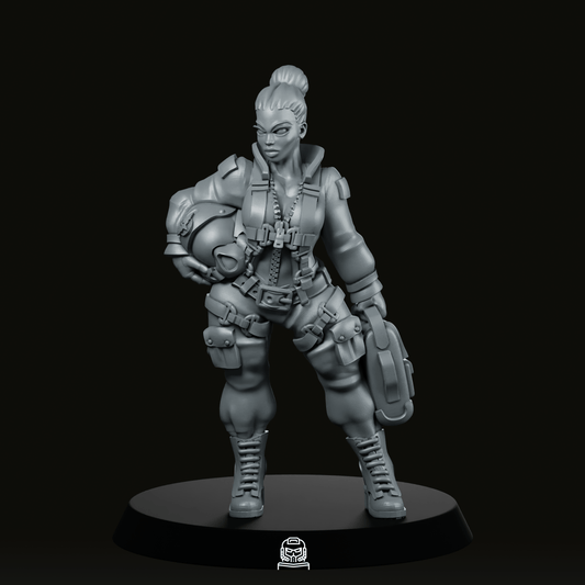 Imperial Pilot 2 Miniature - We Print Miniatures