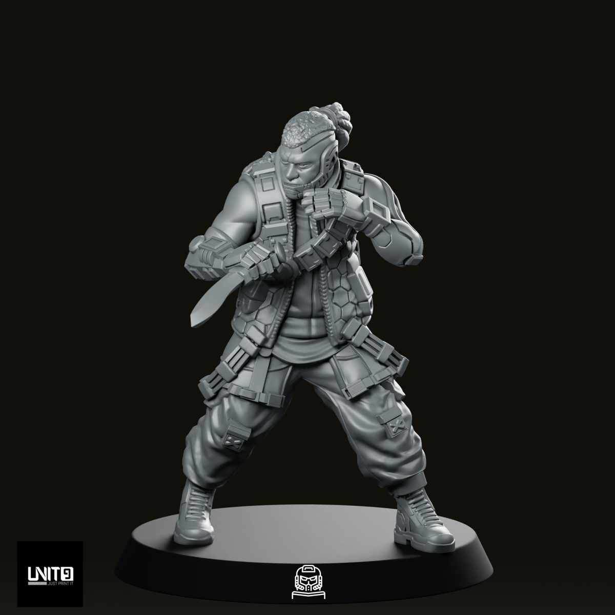 Jahmal Thompson Ghostlight 2 Miniature - We Print Miniatures