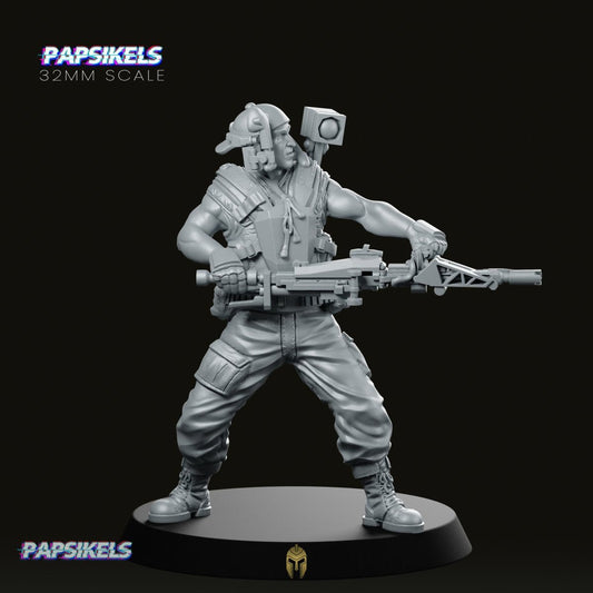 Jake Roberts, Alien Space Marine – Sci-Fi Miniature for Tabletop Wargames - We Print Miniatures