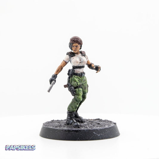 Jillian Velentines – Special Operations Agent Miniature for Sci-Fi Tabletop Games - We Print Miniatures