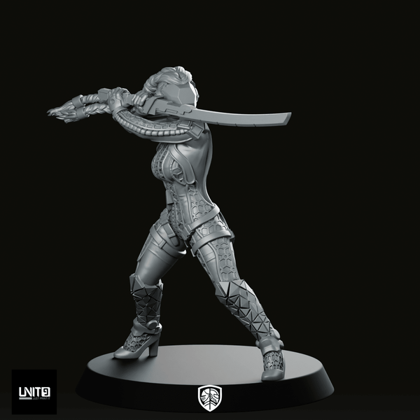 Kamikaze Orphansv 3 Miniature - We Print Miniatures