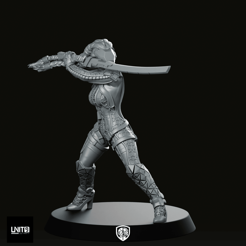 Kamikaze Orphansv 3 Miniature - We Print Miniatures