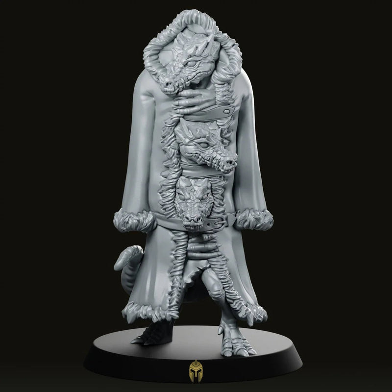 Kobold Trenchcoat Miniature: A Quirky and Detailed Character - We Print Miniatures