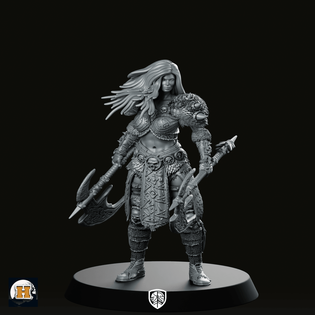 Lady Dindraine Miniature - We Print Miniatures
