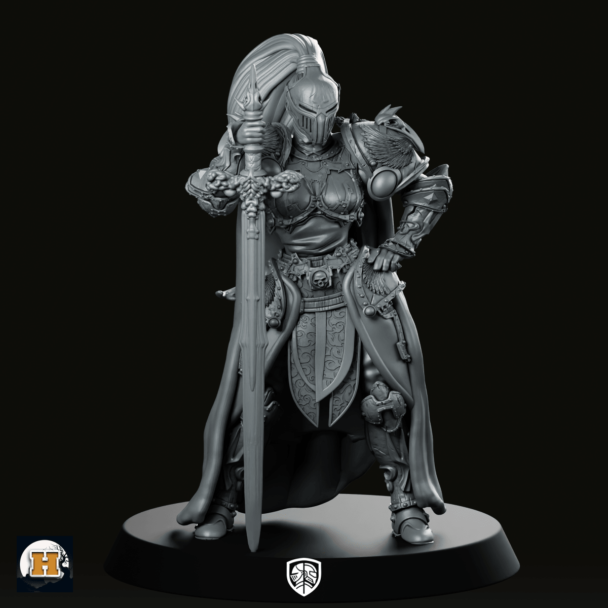 Lady Guinevere Miniature - We Print Miniatures