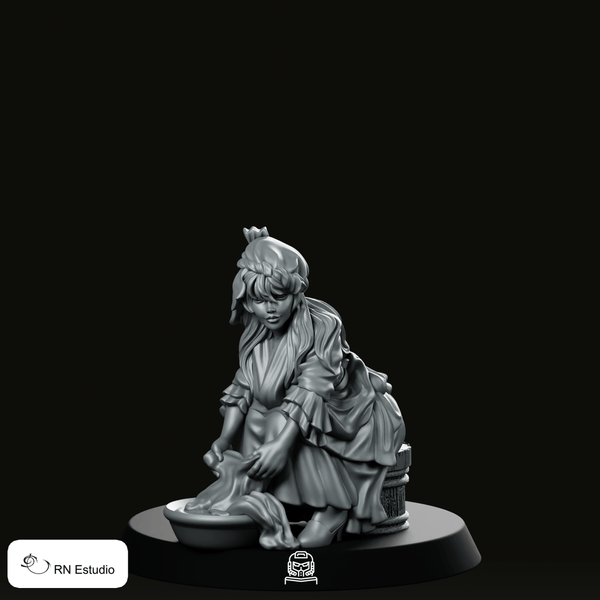 Laoghaire Mackenzie Scottish Time Traveller Miniature - We Print Miniatures