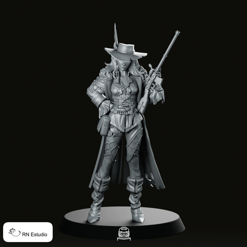 Luna Vortex Cyberpunk 2077 Miniature - We Print Miniatures