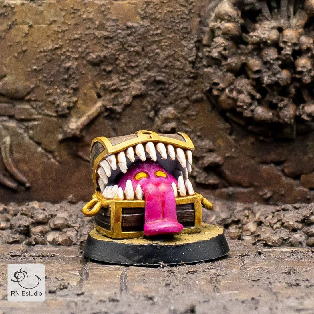 Mimic Fantasy Miniature – A Classic Trap for Your Tabletop Adventures - We Print Miniatures