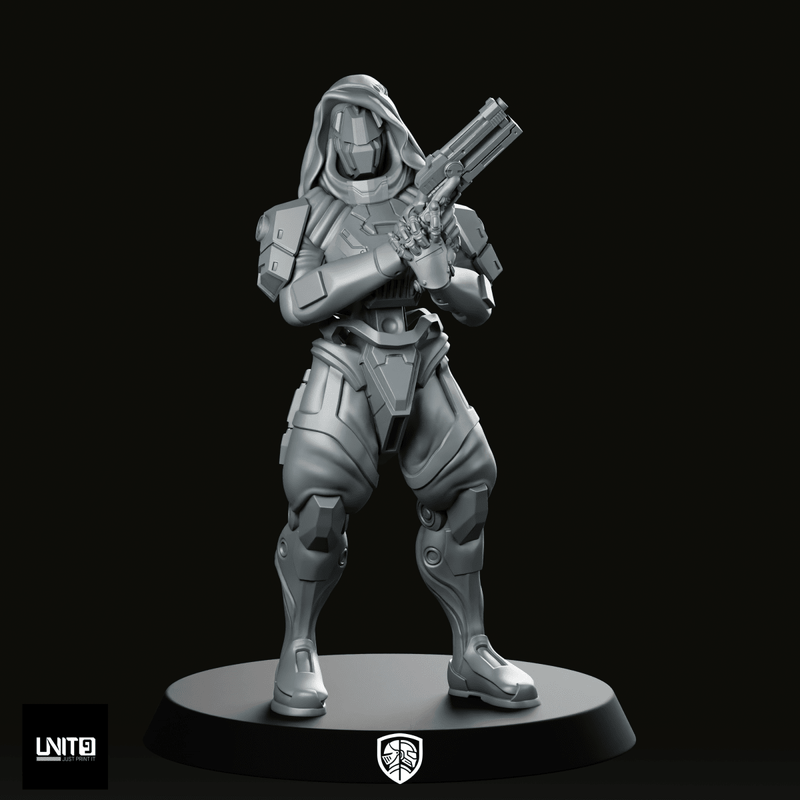 Moth Pose1 Miniature - We Print Miniatures