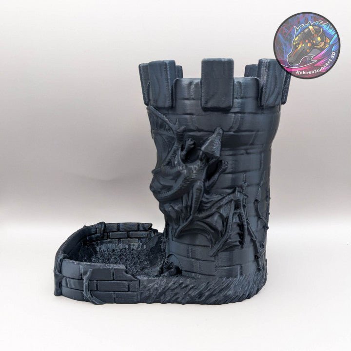 Mythical Majesty – Dragon Castle Dice Tower for Tabletop RPGs - We Print Miniatures