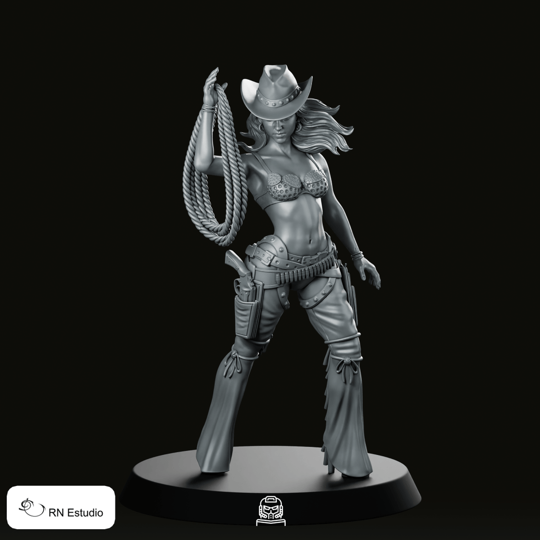 Nancy Sin City Miniature - We Print Miniatures