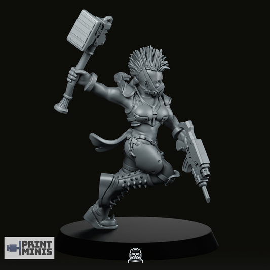 Nightshade Champion 3 Miniature - We Print Miniatures