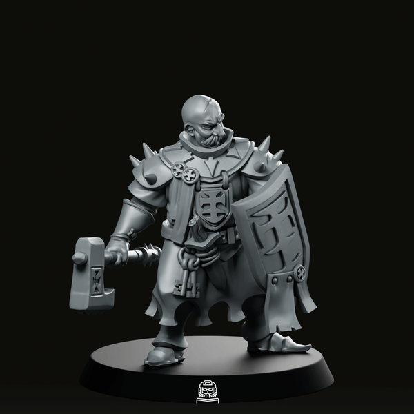 Old Inquisitor Miniature - We Print Miniatures