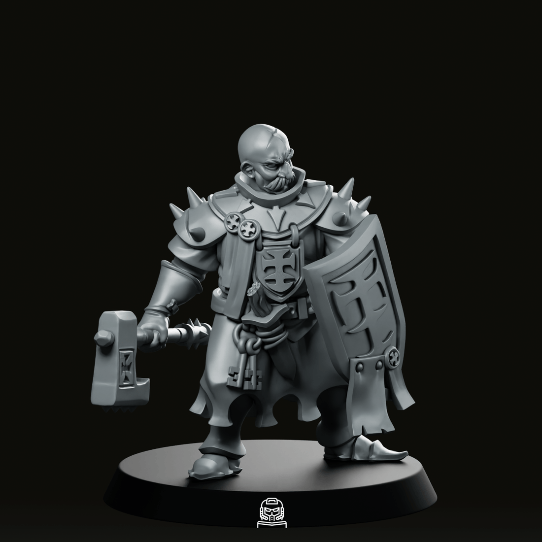 Old Inquisitor Miniature - We Print Miniatures