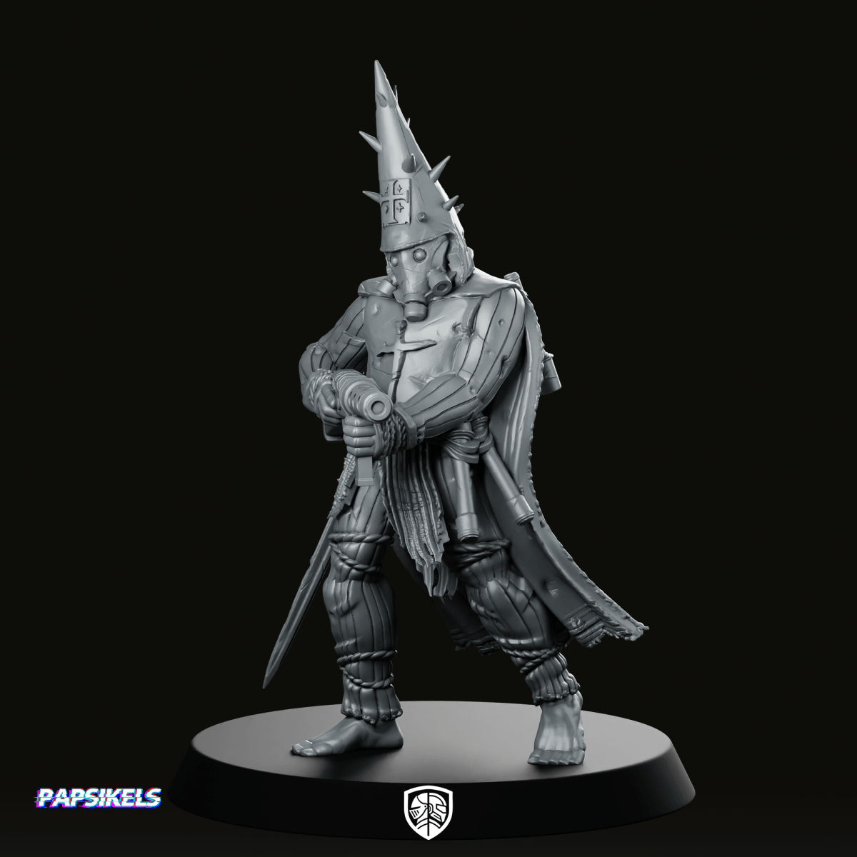 Pasig Trench Pilgrim 2 Miniature - We Print Miniatures