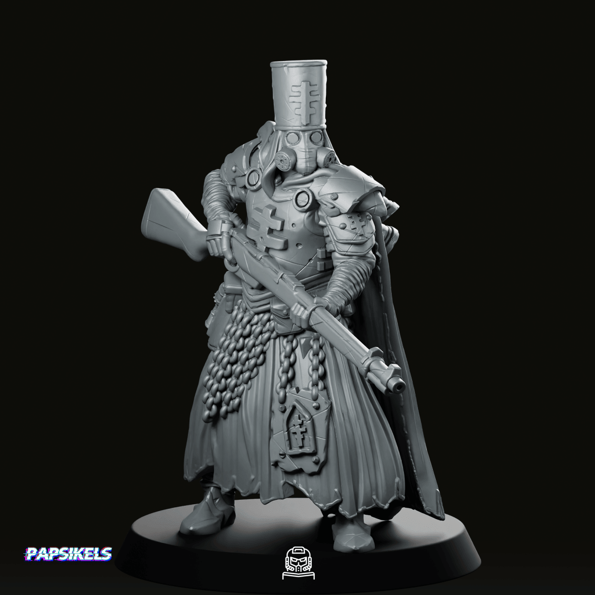 Pasig Trench Pilgrim 3 Miniature - We Print Miniatures
