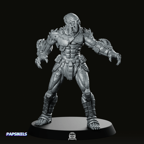 Pilot Killer Skull Hunter 3 Miniature - We Print Miniatures