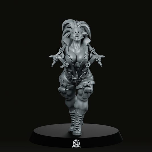 Pilot Pinup Miniature - We Print Miniatures