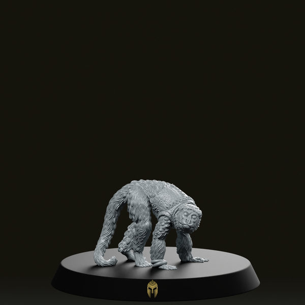 Pirate Monkey Miniature - We Print Miniatures