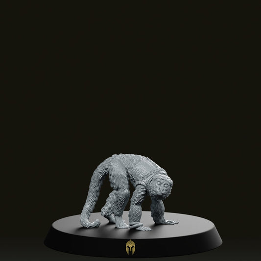Pirate Monkey Miniature - We Print Miniatures