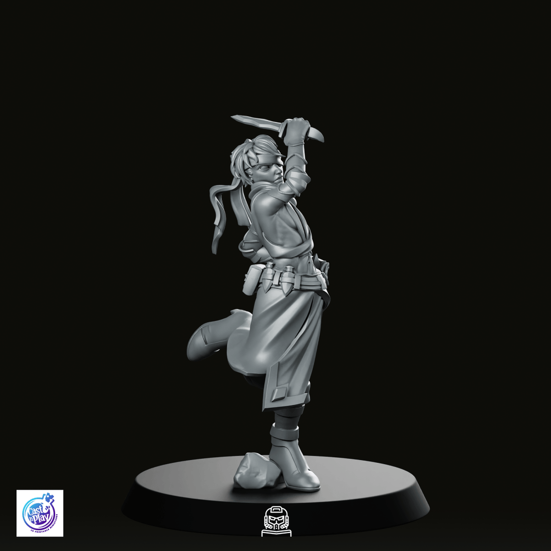 Preparing Slash Miniature - We Print Miniatures
