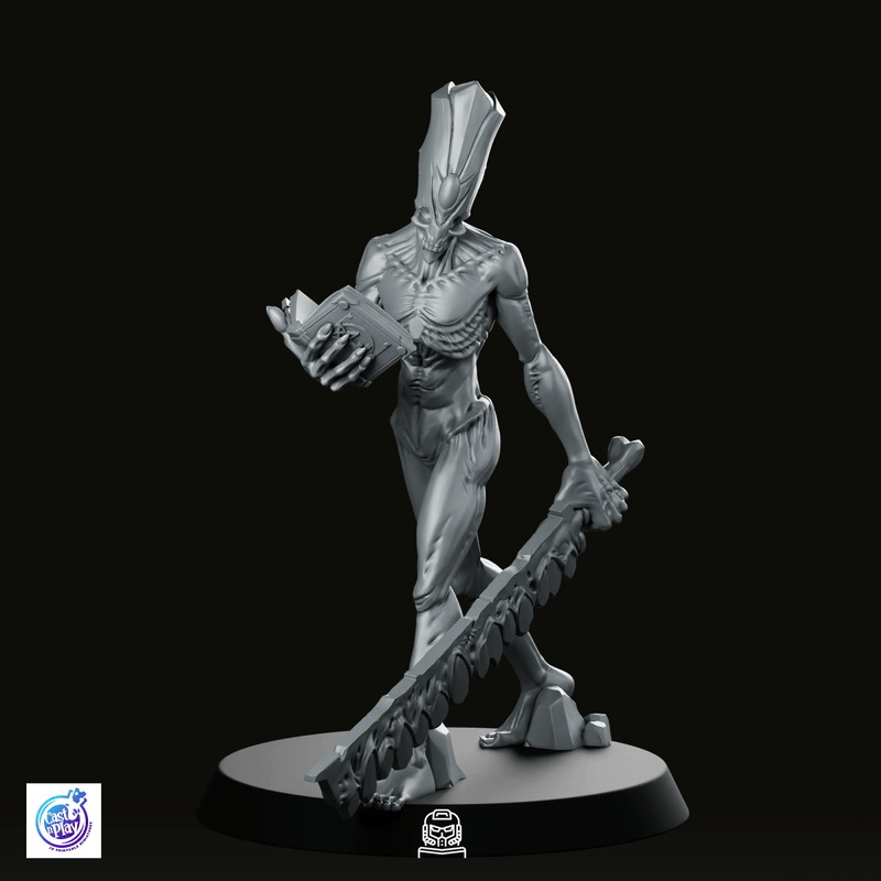 Priest With Sword Miniature - We Print Miniatures