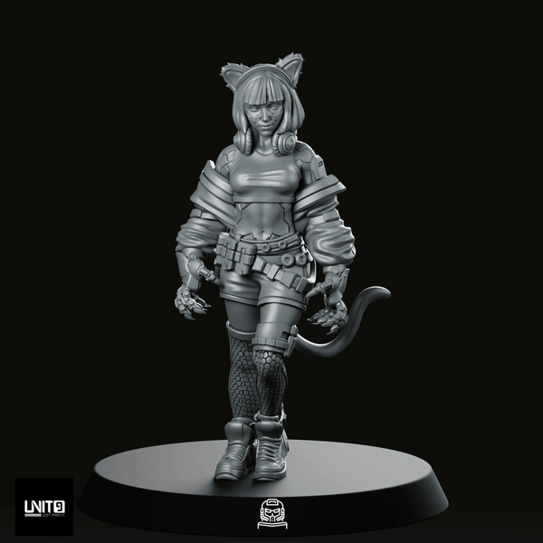 Primal Carbon Fang 1 Miniature - We Print Miniatures