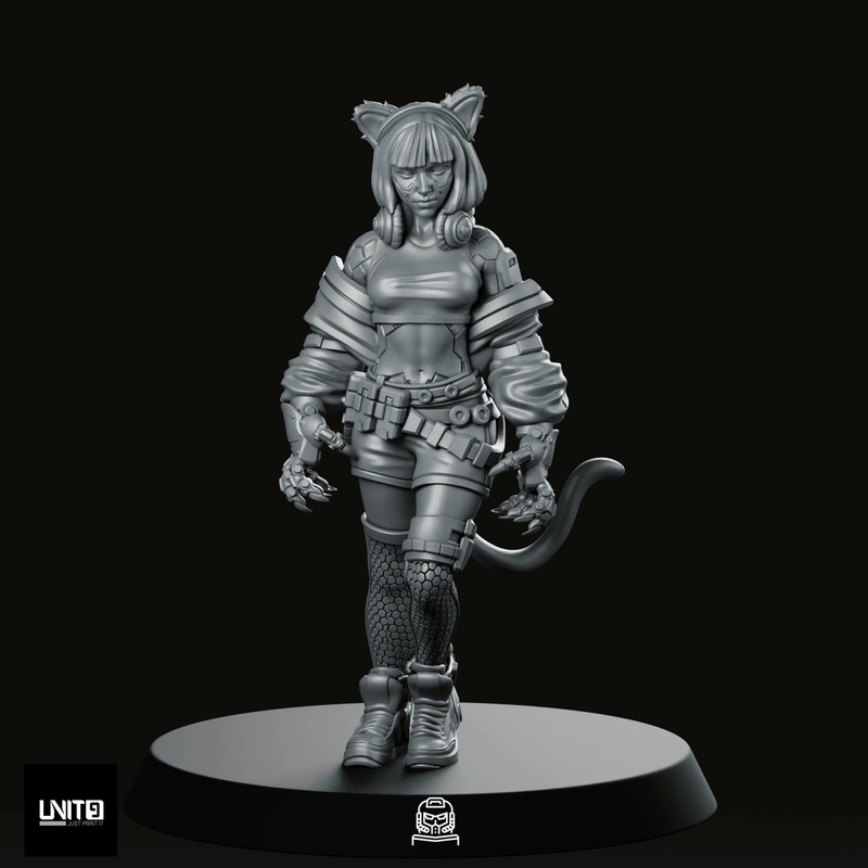 Primal Carbon Fang 1 Miniature - We Print Miniatures