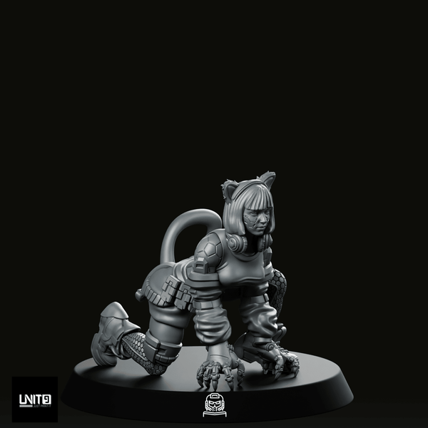 Primal Carbon Fang 2 Miniature - We Print Miniatures