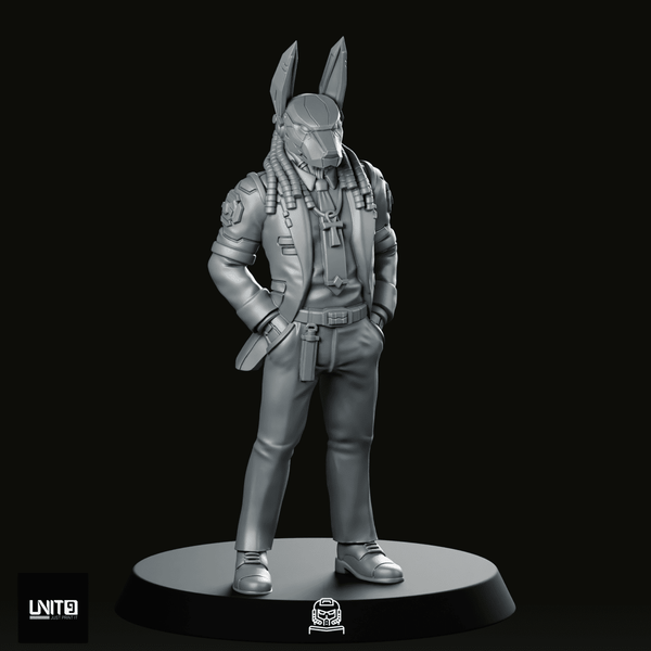 Primal Jackal p1 Miniature - We Print Miniatures