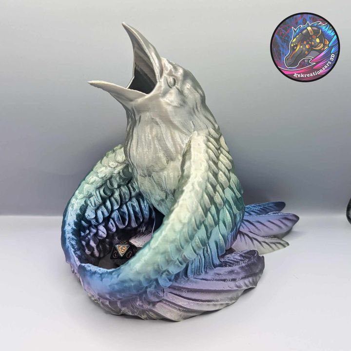 Raven Dice Tower – A Hauntingly Beautiful Addition to Your Game Table - We Print Miniatures