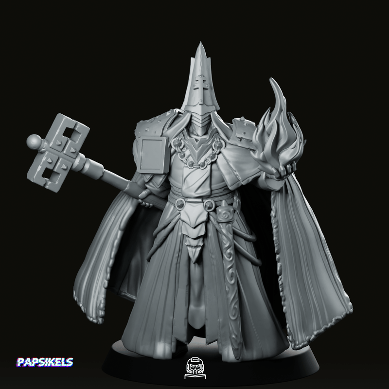 Recto Witchburner General 1 Miniature - We Print Miniatures